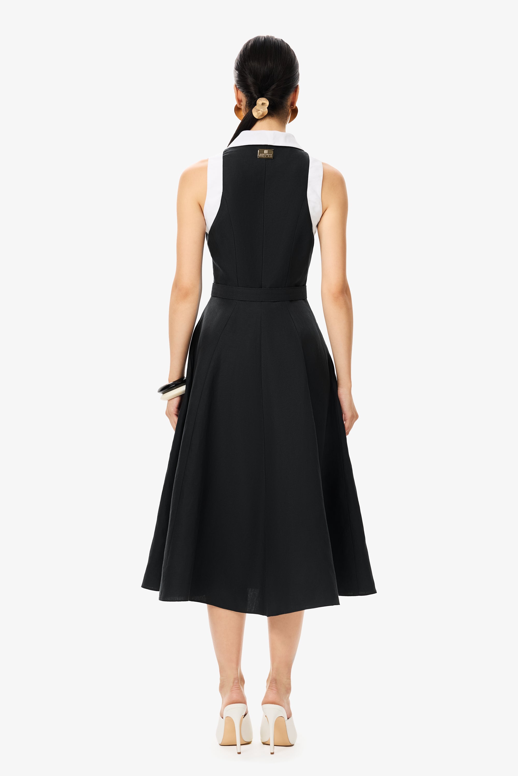 MARISS | Tencel & Linen Cloche Dress