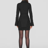 ALEXANDRA | Organic Cotton Shirt in Black
