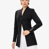 PEONY | Lightweight GreenTrace Wool A-Line jacket