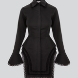 ALEXANDRA | Organic Cotton Shirt in Black