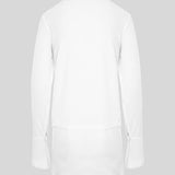 CASCADA | Organic Cotton Shirt Dress in White