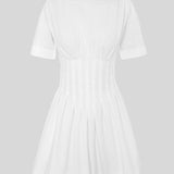EYSA | Organic Cotton Dress in White