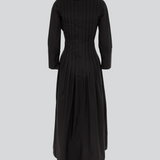 SEYA | Organic Cotton Long Dress in Black