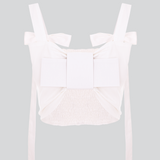 RIVERA BRALETTE | Organic Cotton Bralette in White